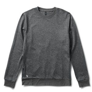 Vuori - Ponto Performance Crew in 'Charcoal Heather'